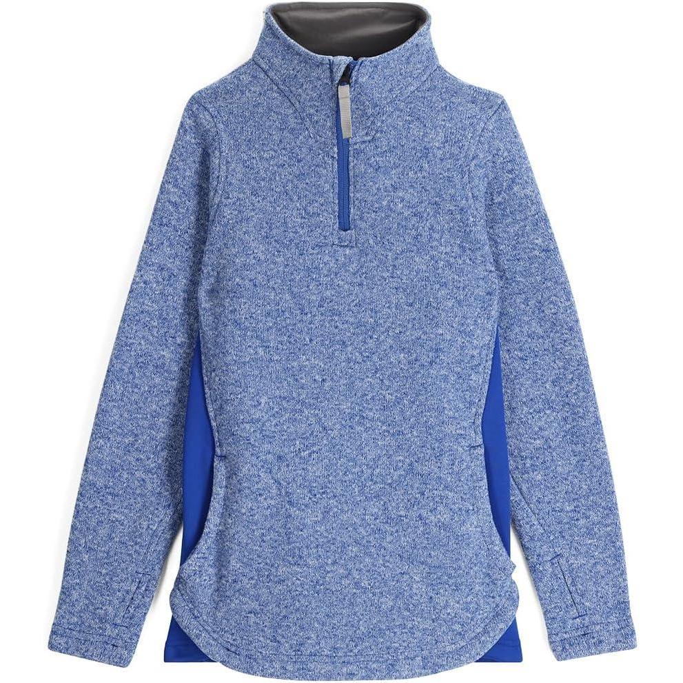 imageSpyder Girls Aspire Half Zip Fleece JacketElectric Blue