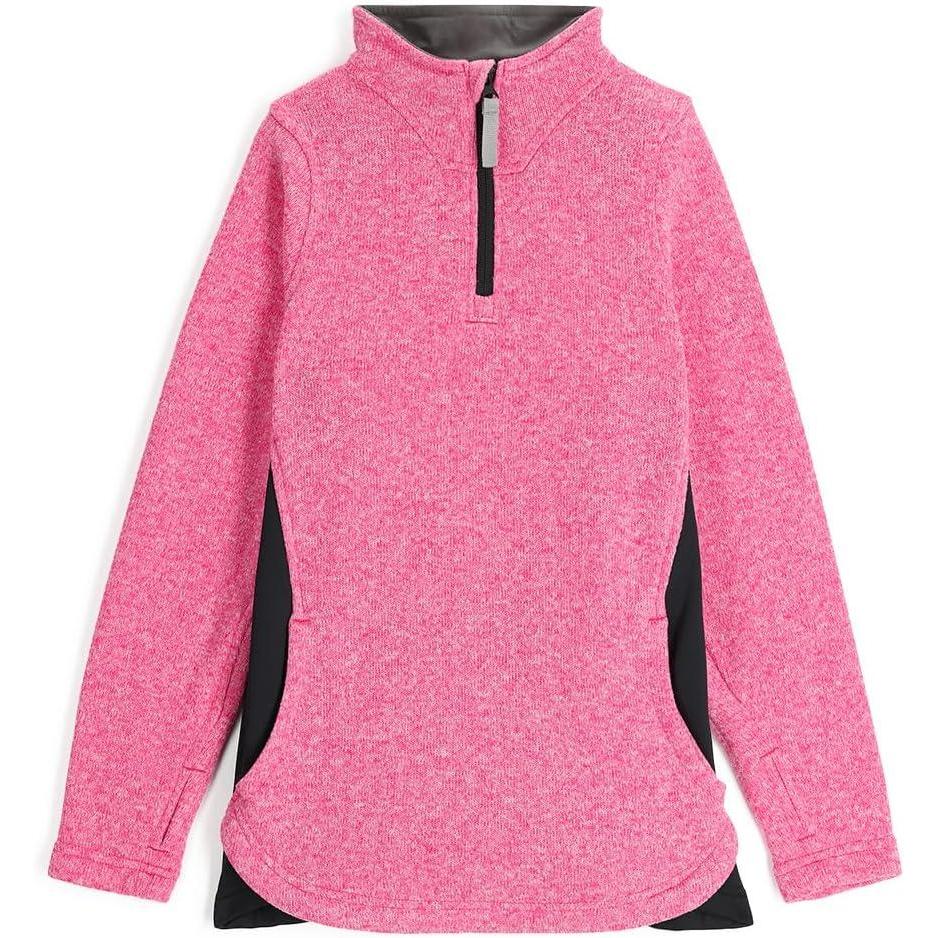 imageSpyder Girls Aspire Half Zip Fleece JacketPink