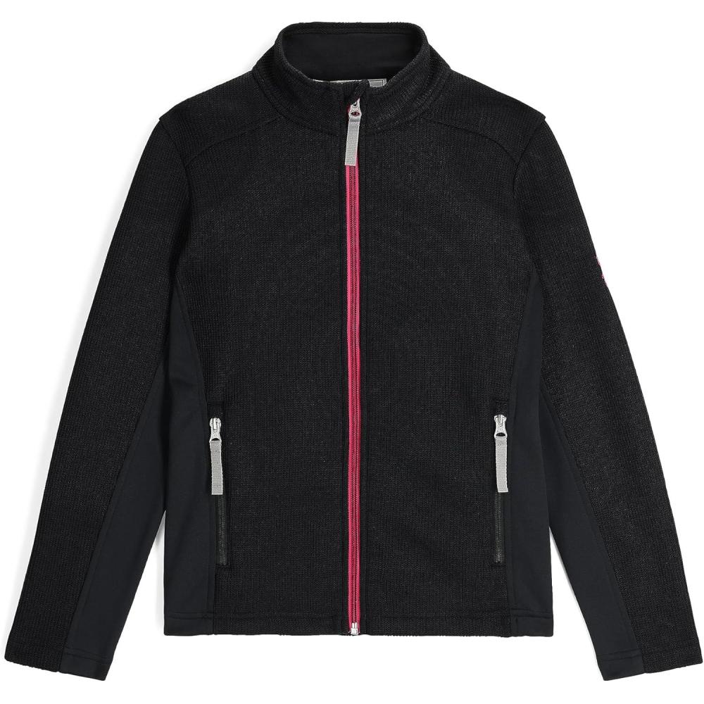 imageSpyder Girls Bandita Full Zip Jacket Big KidsBlack