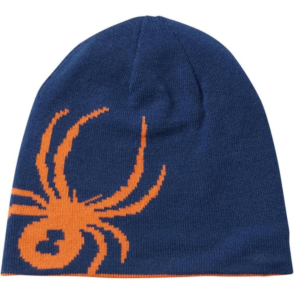 imageSpyder Mens Innsbruck Reversible Ski Winter BeanieFusion Orange