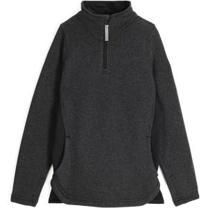 Spyder Girls Aspire Half Zip Fleece Jacket(Black)