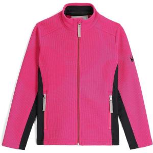 Spyder Girls Bandita Full Zip Jacket (Big Kids)(Pink)