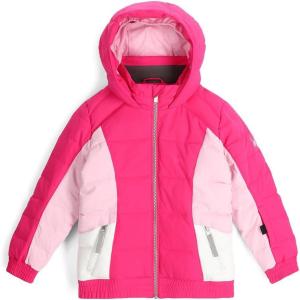 Spyder Girls Bitsy Zadie Synthetic Ski Jacket(Pink)