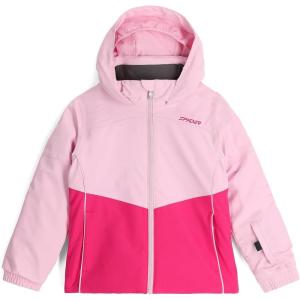 Spyder Girls’ Conquer Insulated Ski Jacket(Petal Pink)