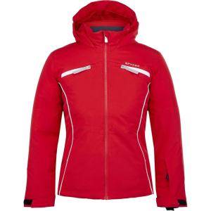 Spyder Girls’ Conquer Insulated Ski Jacket(Pulse White)