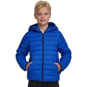 Spyder Boys Puffer Jacket – Lightweight Packable Wind Water Resistant Quilted Boys Winter Coat – Cozy Insulated Winter Jacket(Electric Blue)
