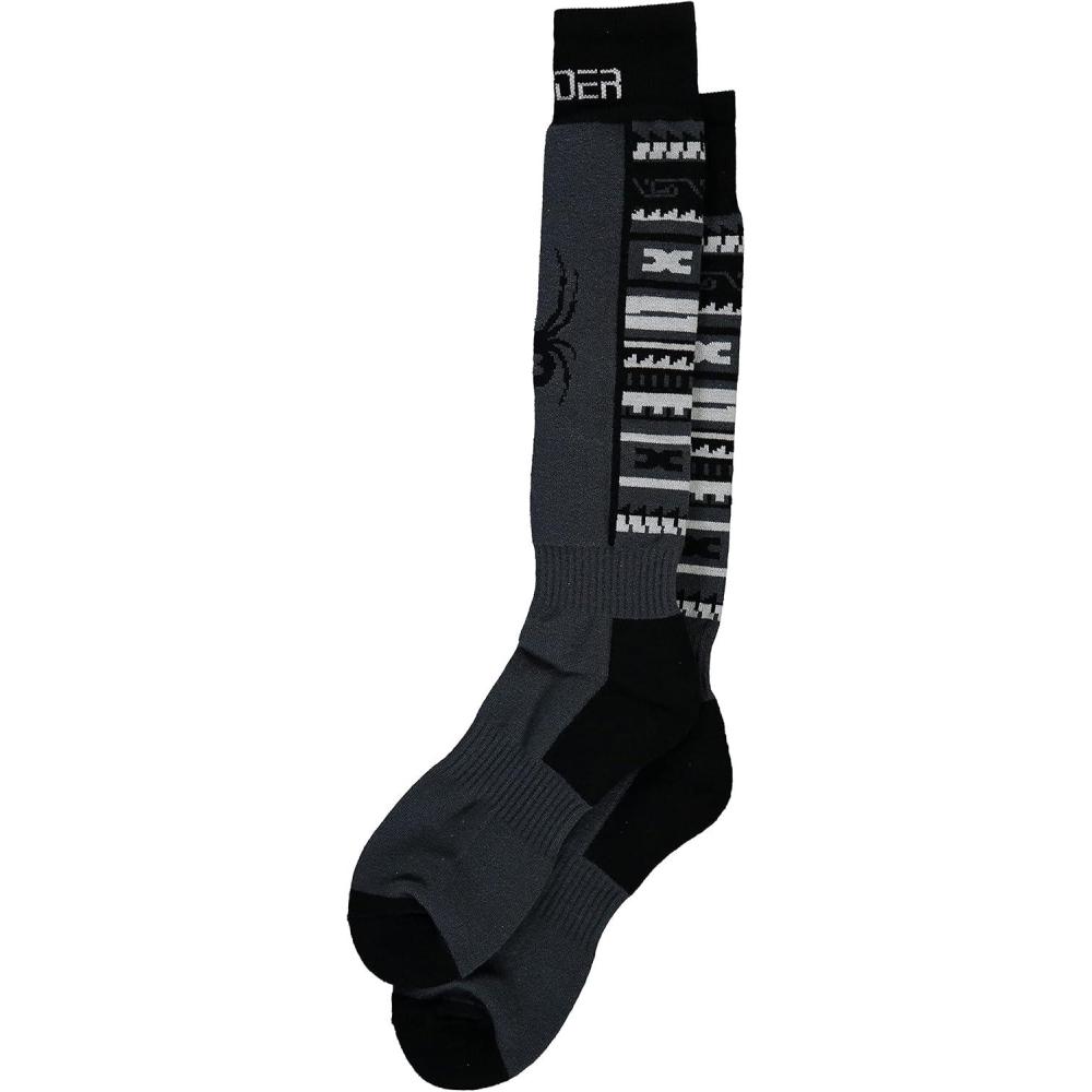 imageSpyder Mens Stash SocksEbony White