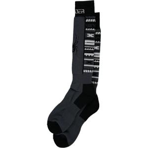 Spyder Men’s Stash Socks(Ebony White)