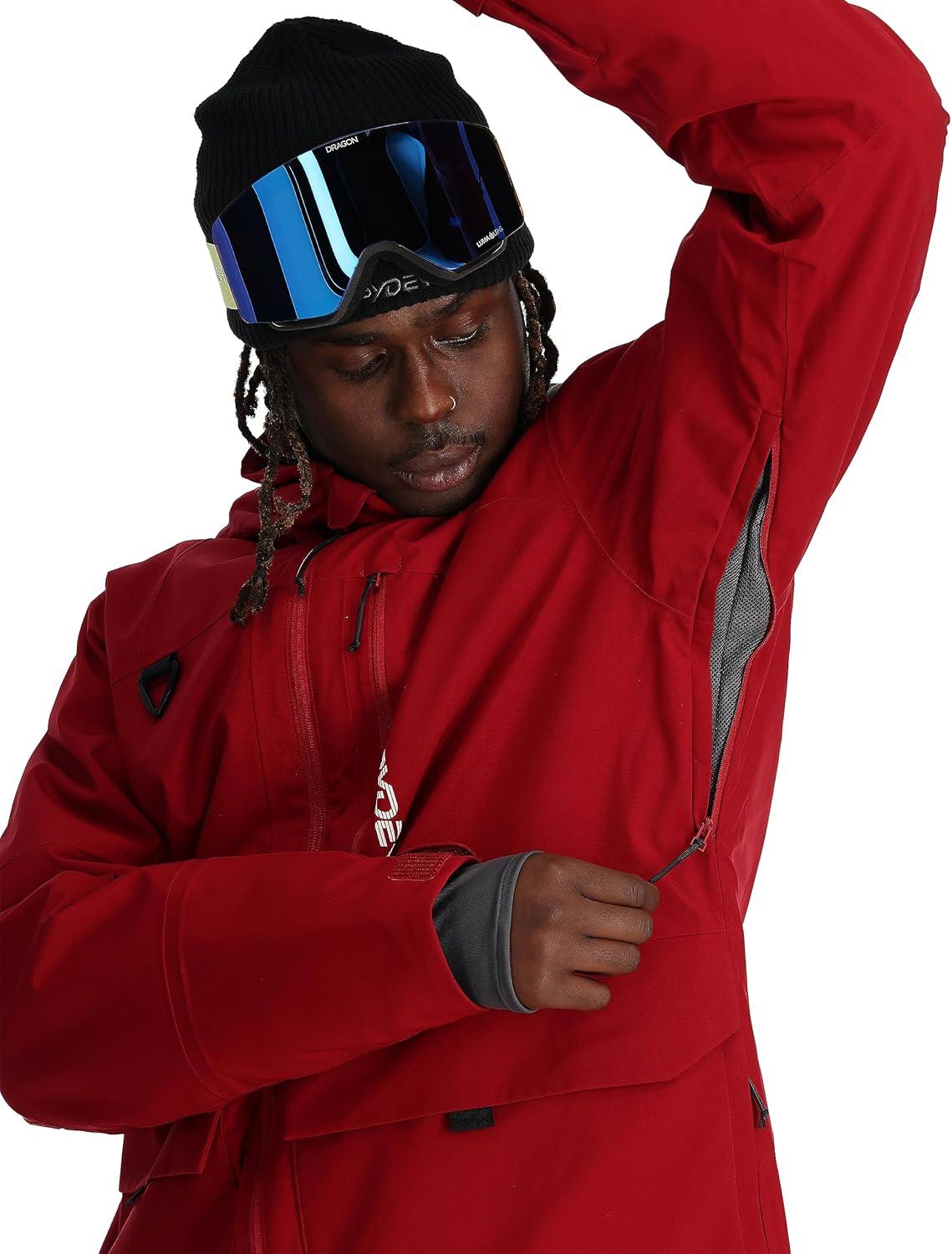 imageSpyder Mens Field Insulated Ski JacketMineral Red
