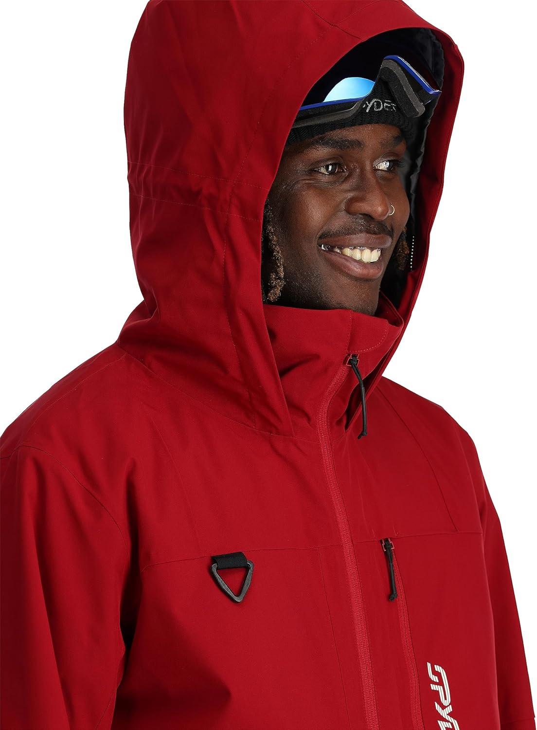 imageSpyder Mens Field Insulated Ski JacketMineral Red
