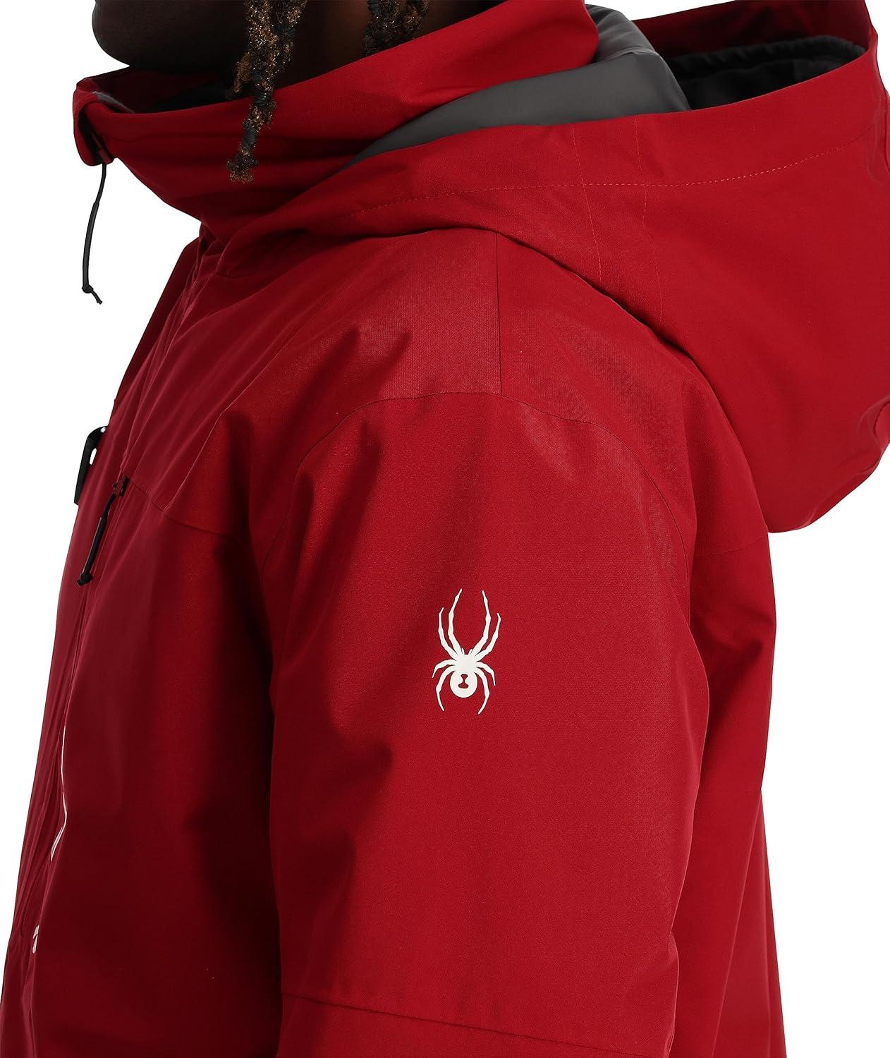 imageSpyder Mens Field Insulated Ski JacketMineral Red