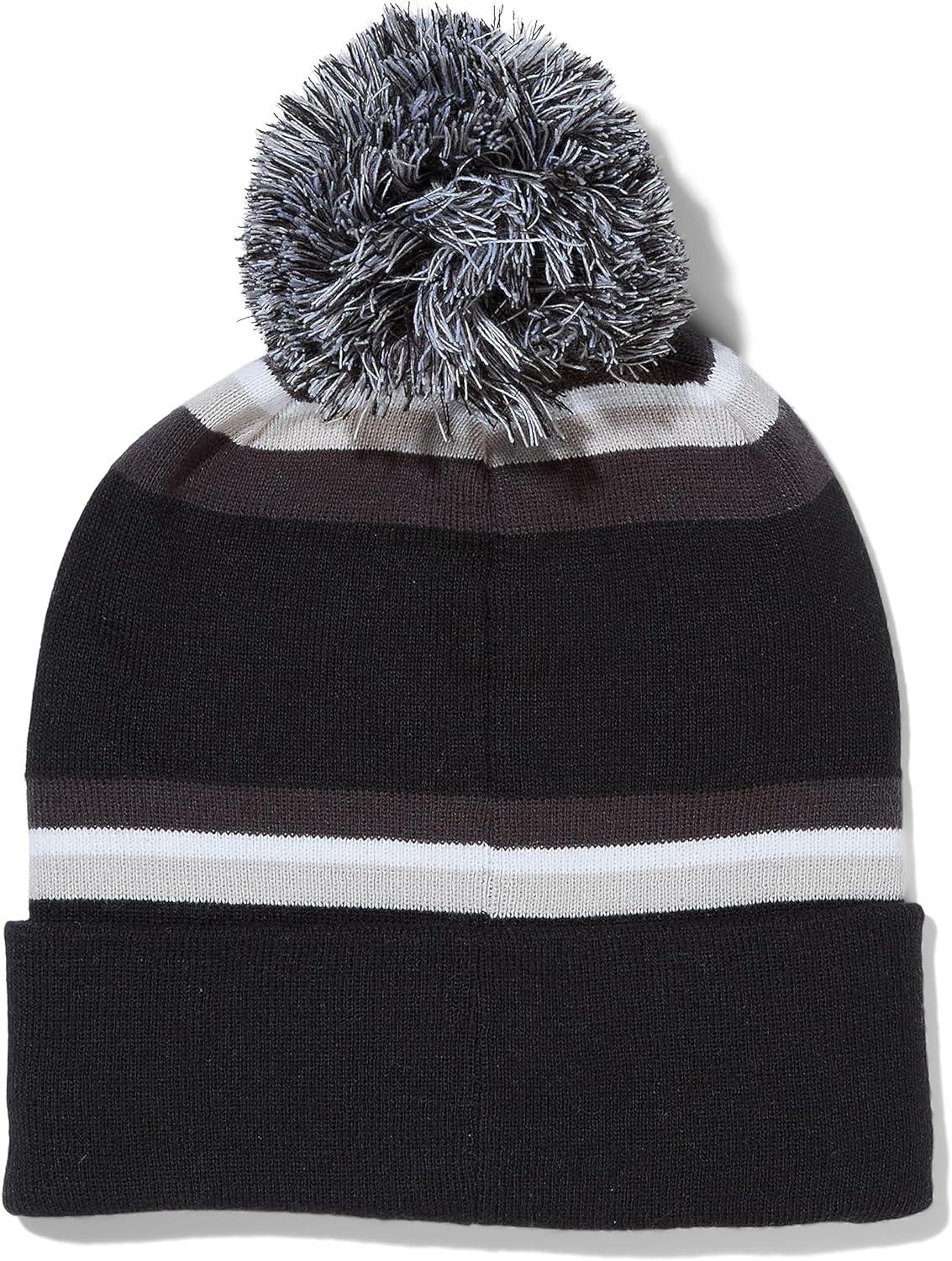 imageSpyder Mens Icebox Lined Pom Ski BeanieBlack