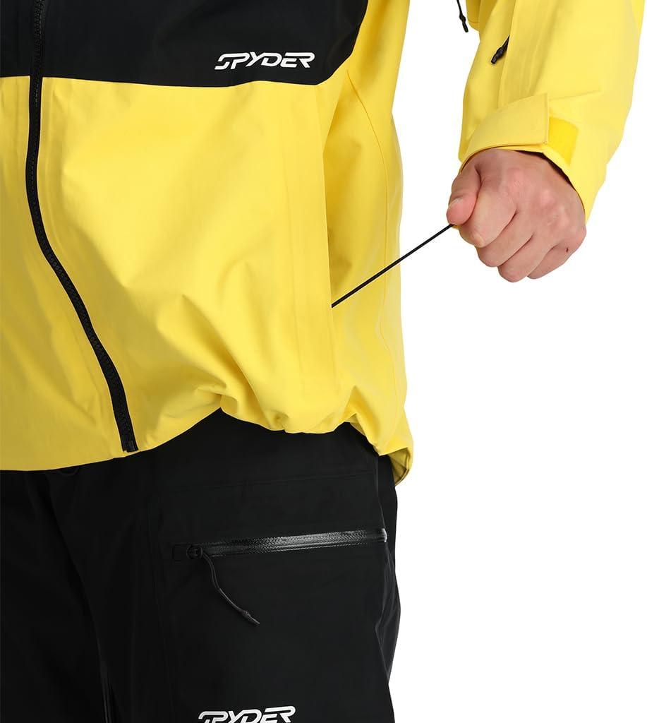 imageSpyder Mens Jagged GoreTex Shell Ski JacketYellow