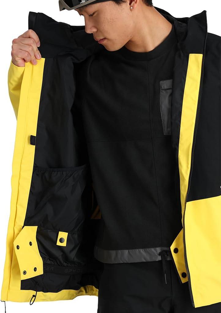 imageSpyder Mens Jagged GoreTex Shell Ski JacketYellow