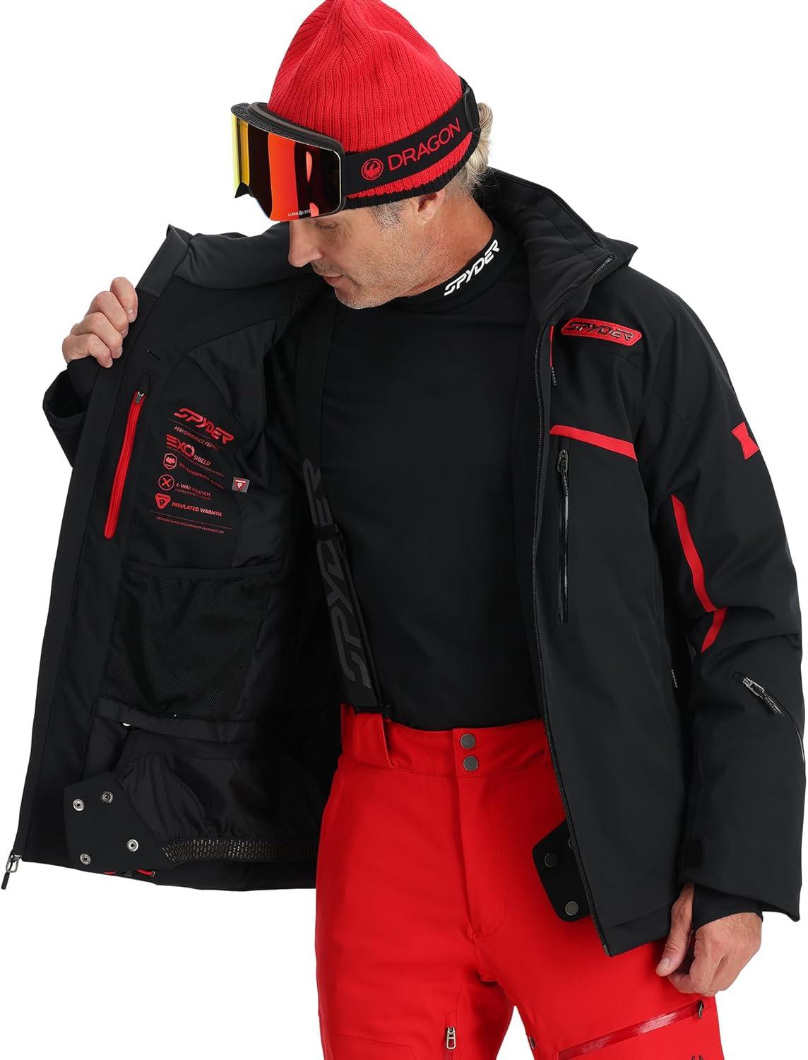imageSpyder Mens Leader Insulated Ski JacketBlack