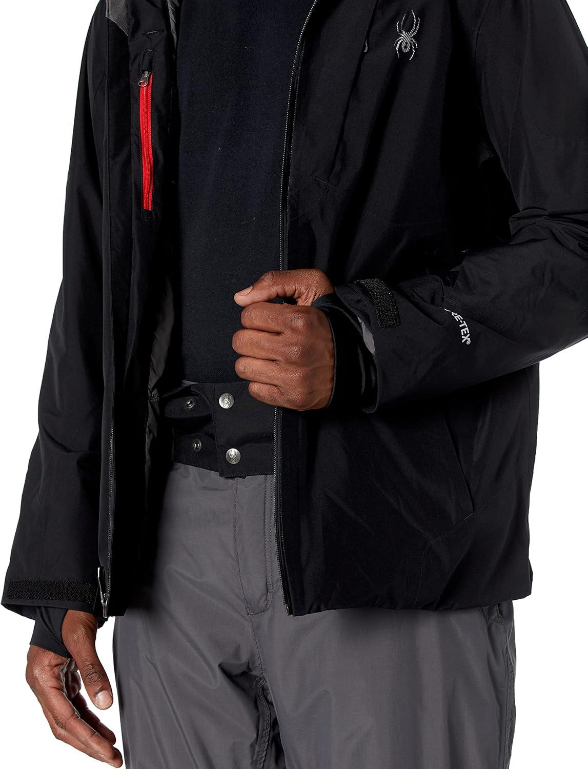 imageSpyder Mens Mens Chambers Goretex Ski JacketBlackBlackBlack