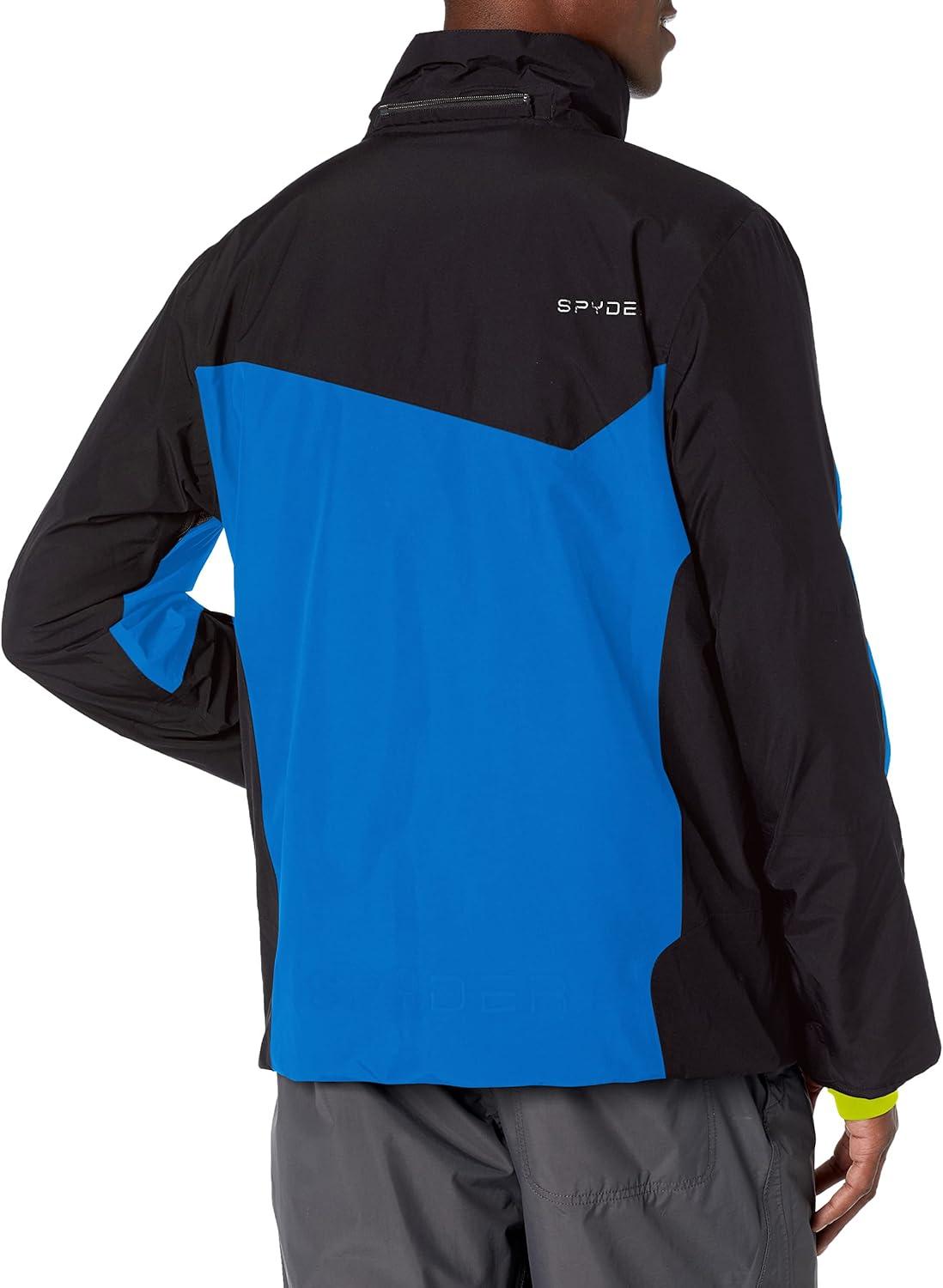 imageSpyder Mens Mens Chambers Goretex Ski JacketTurkish SeaBlackAcid