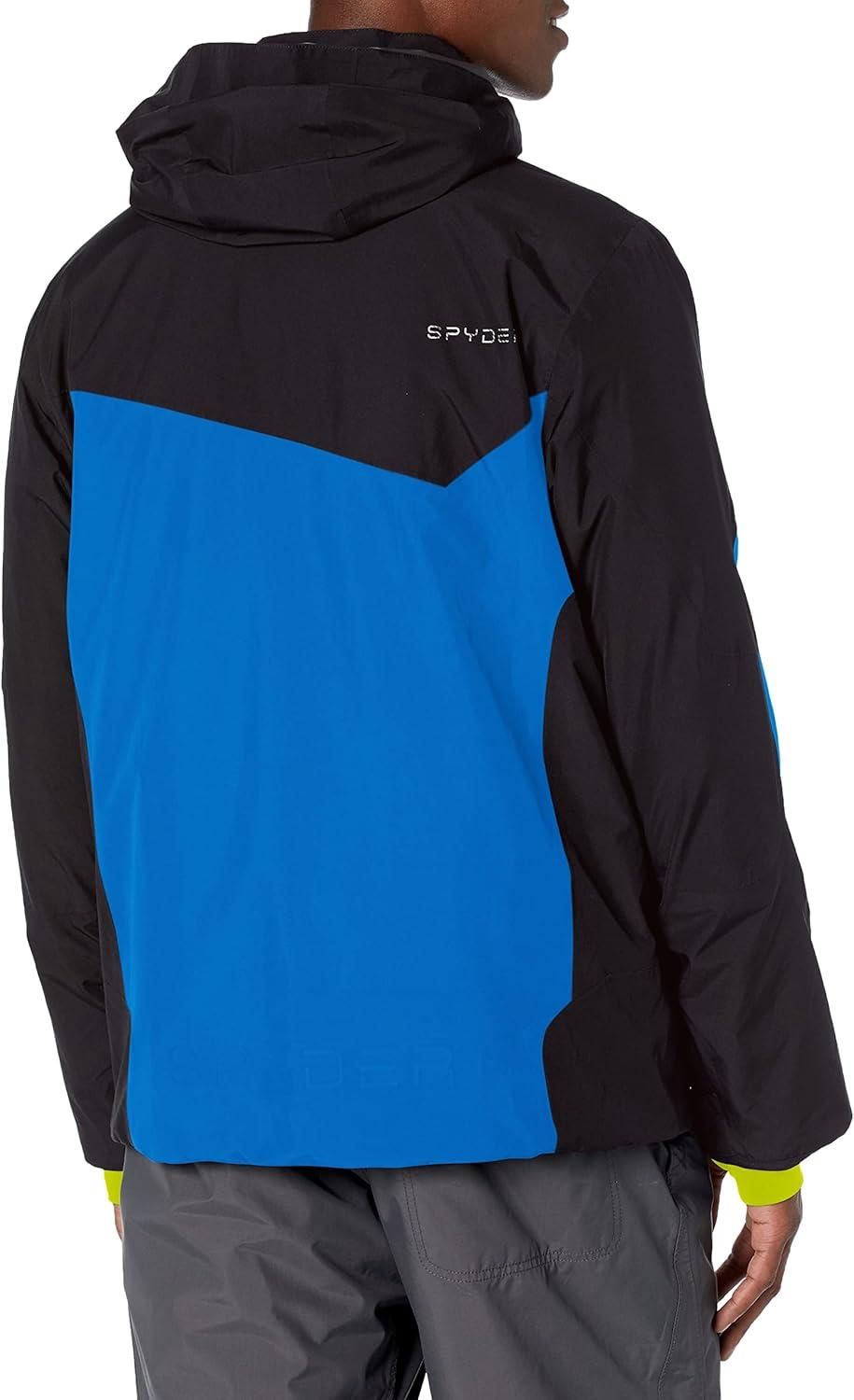 imageSpyder Mens Mens Chambers Goretex Ski JacketTurkish SeaBlackAcid