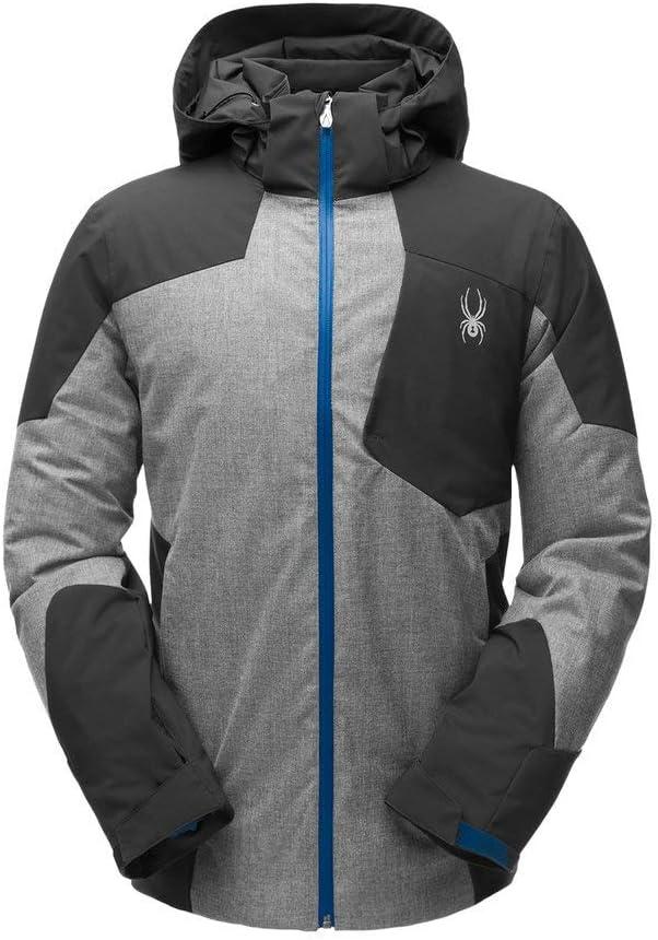 imageSpyder Mens Mens Chambers Goretex Ski JacketVolcanoCloudy Reflective Distress PrtAcid