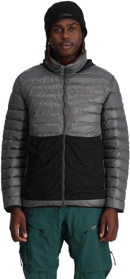 imageSpyder Mens Sanction Hooded Down Packable Jacket