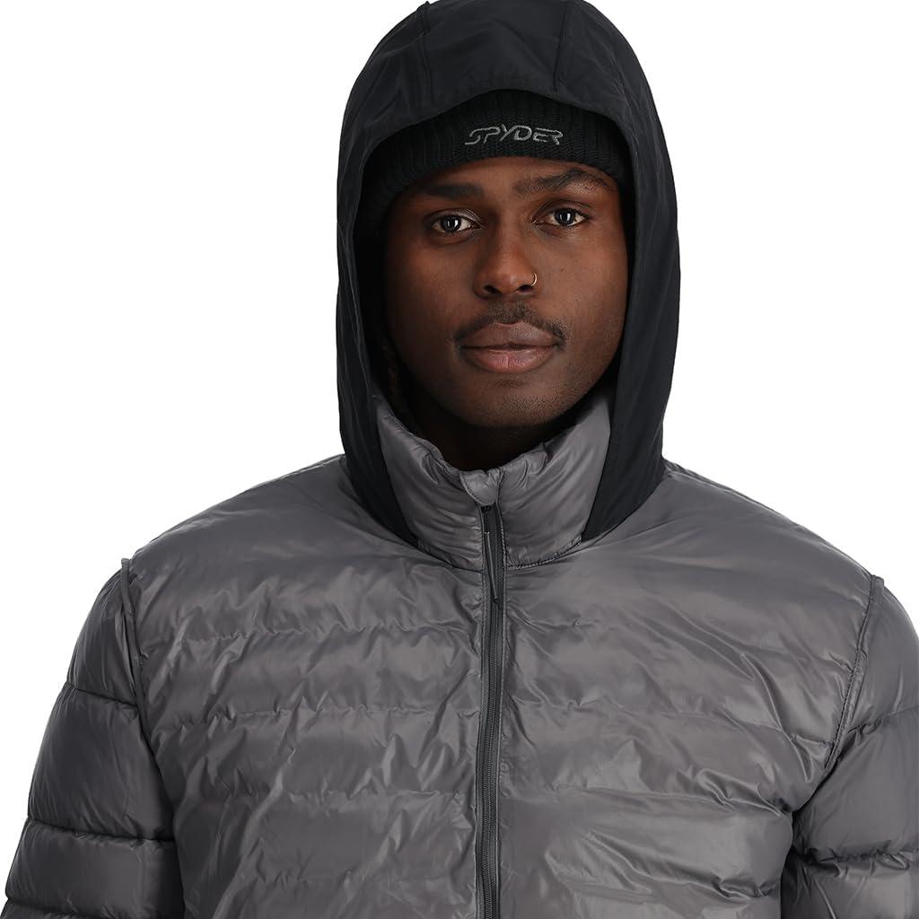 imageSpyder Mens Sanction Hooded Down Packable Jacket
