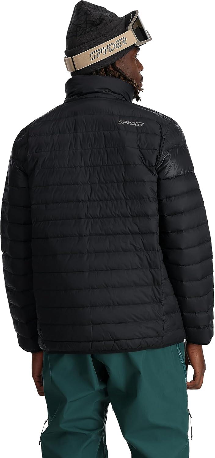imageSpyder Mens Sanction Hooded Down Packable JacketBlack