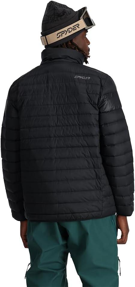 imageSpyder Mens Sanction Hooded Down Packable JacketBlack