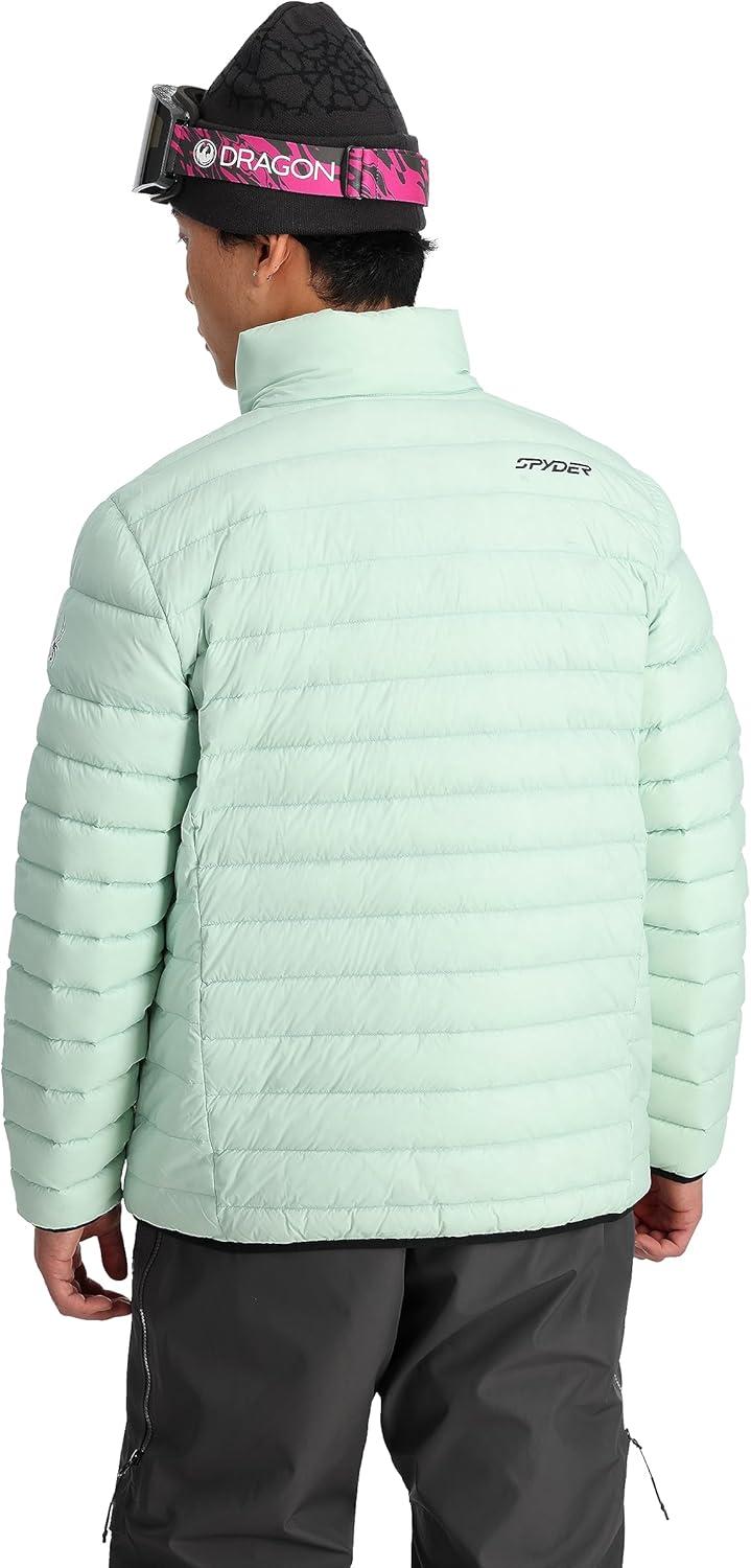 imageSpyder Mens Sanction Hooded Down Packable JacketWintergreen