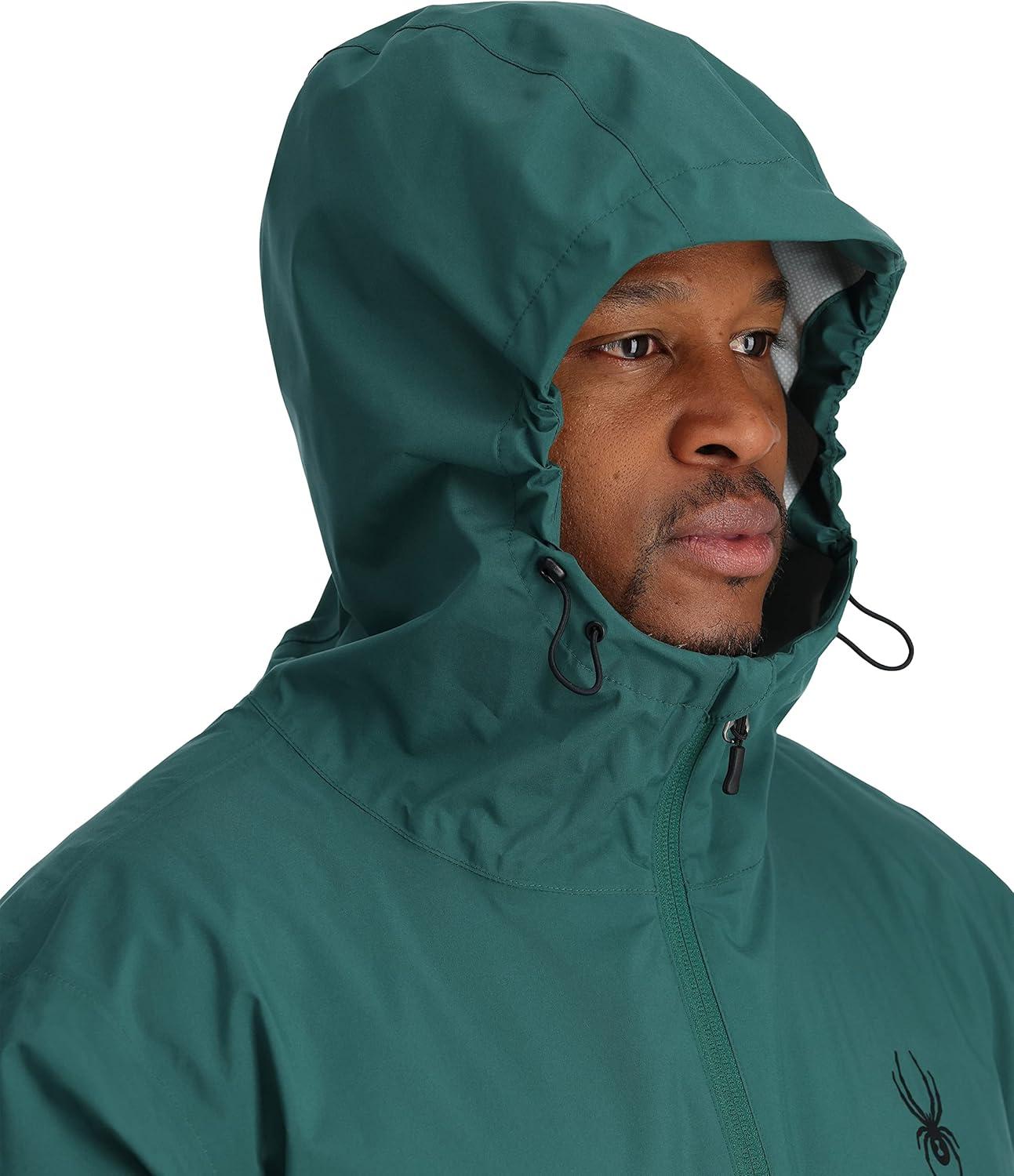 imageSpyder Mens Spyder Pitch Shell JacketCypress Green