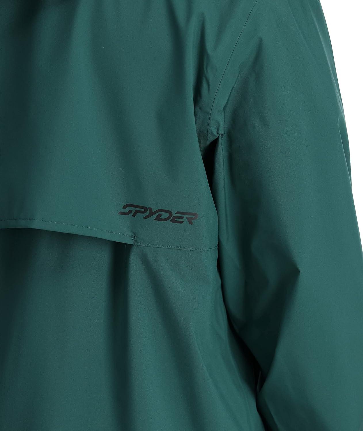 imageSpyder Mens Spyder Pitch Shell JacketCypress Green
