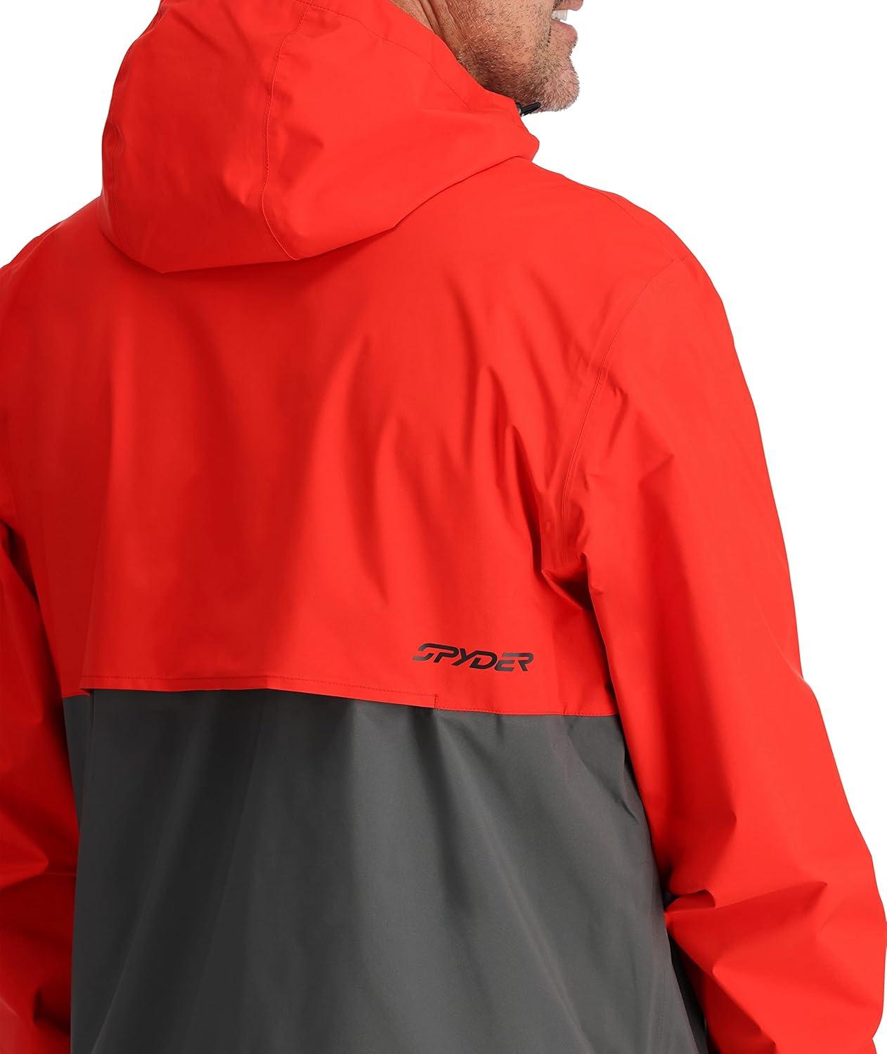 imageSpyder Mens Spyder Pitch Shell JacketVolcano