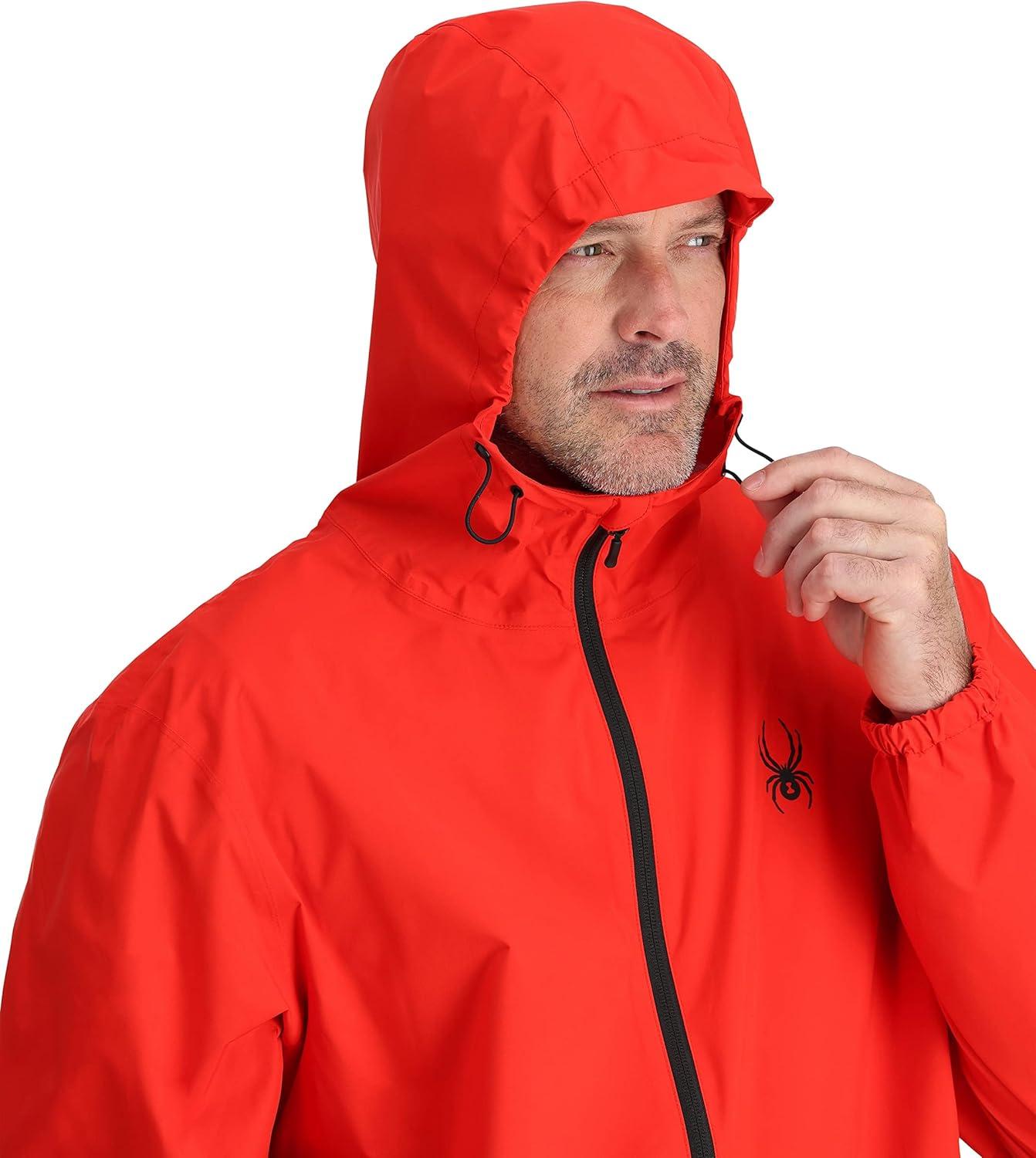 imageSpyder Mens Spyder Pitch Shell JacketVolcano