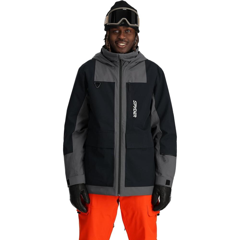 imageSpyder Mens Field Insulated Ski JacketBlack