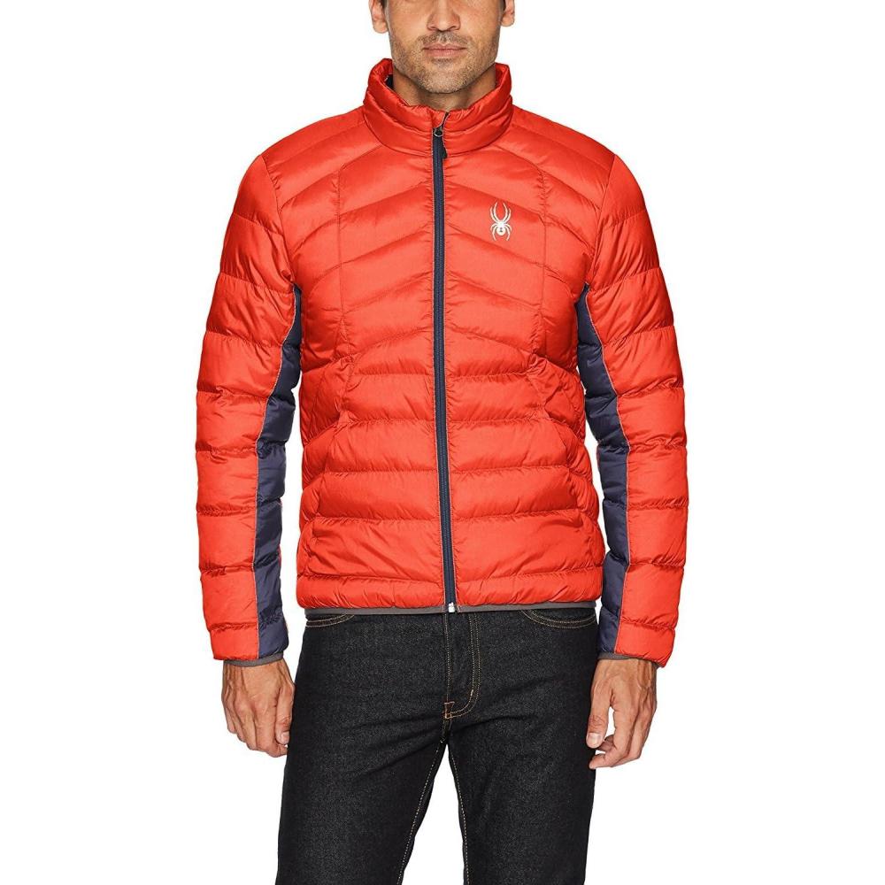 imageSpyder Mens Geared Full Zip Synthetic Down VestBurstFrontier