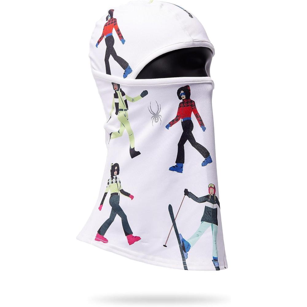 imageSpyder Mens Pivot Balaclava Ski Mask Warm Face MaskWhite