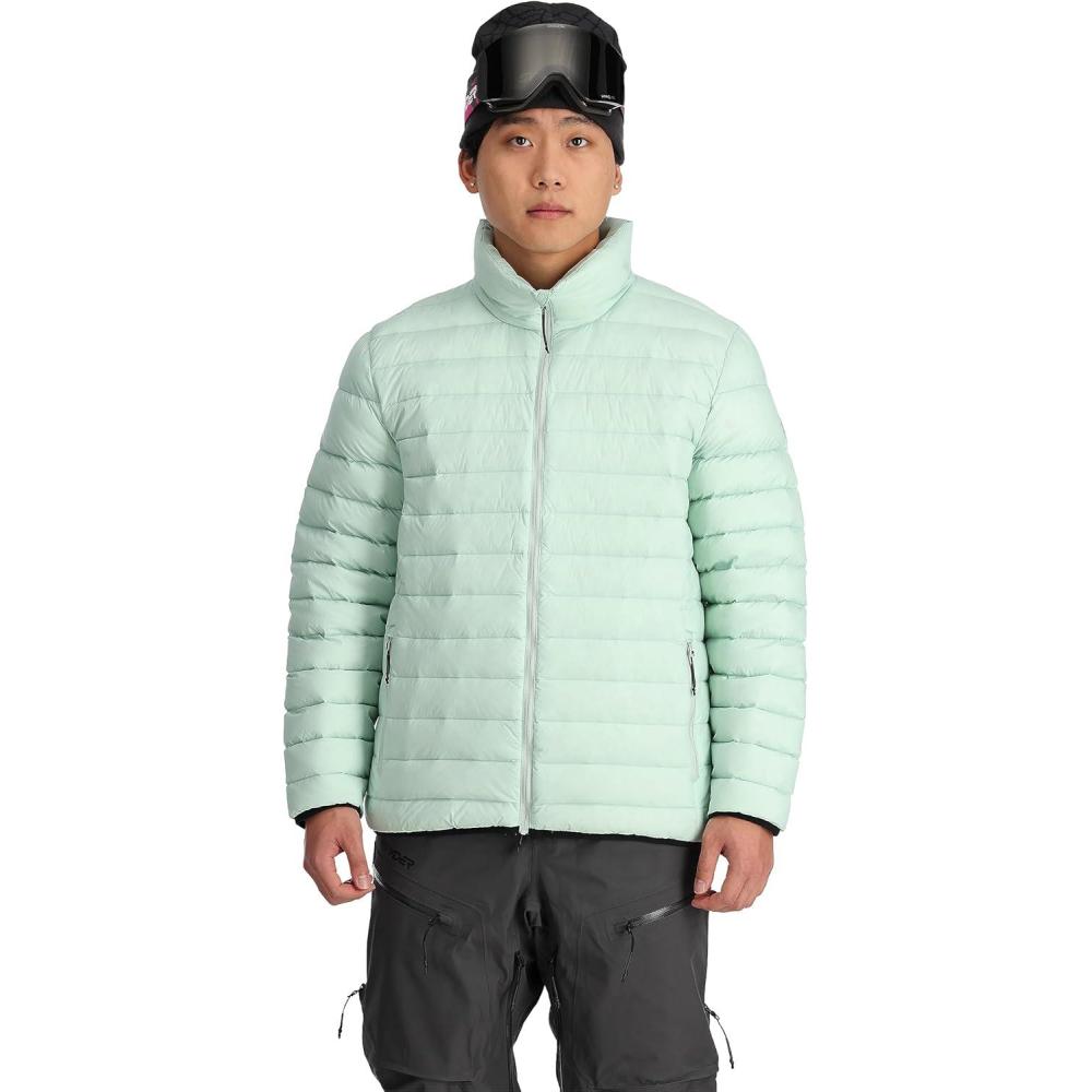 imageSpyder Mens Sanction Hooded Down Packable JacketWintergreen