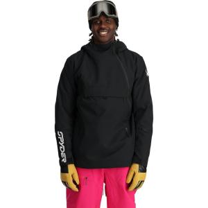 Spyder Men’s All Out Insulated Anorak Ski Jacket(Black)
