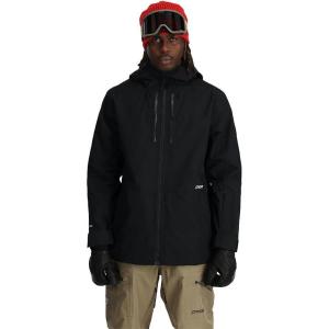 Spyder Men’s Jagged Gore-Tex Shell Ski Jacket(Black)