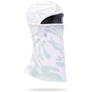 Spyder Men’s Pivot Balaclava Ski Mask Warm Face Mask(White Combo)