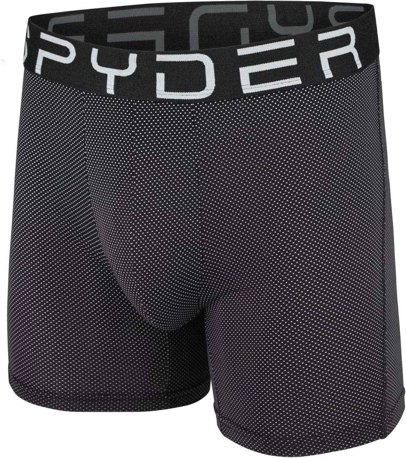 imageSpyder Performance Mesh Mens Boxer Briefs Sports Underwear For MenGreenBlackBlueNavy