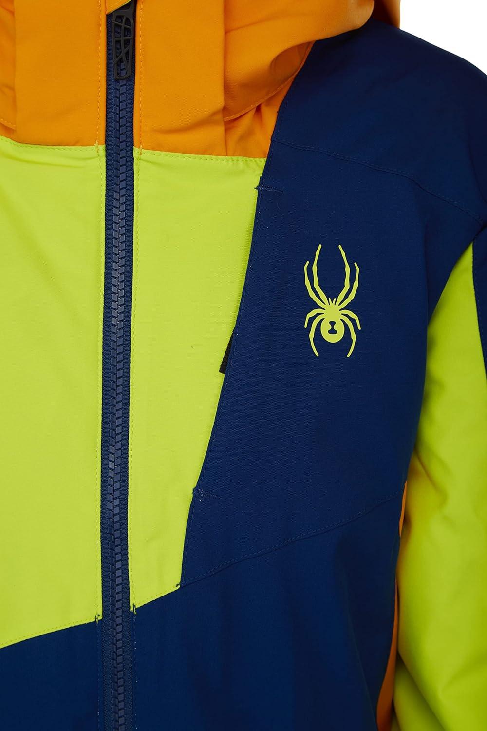 imageSpyder Boys Ambush Insulated Ski JacketAbyss Sharp Lime