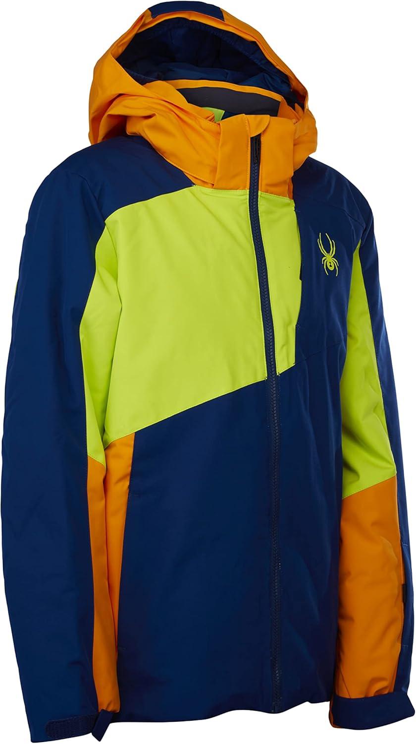 imageSpyder Boys Ambush Insulated Ski JacketAbyss Sharp Lime
