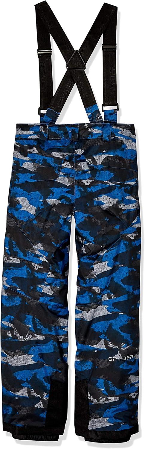 imageSpyder Boys Boys Propulsion Ski PantsCamo Distress Blue PrintBlack