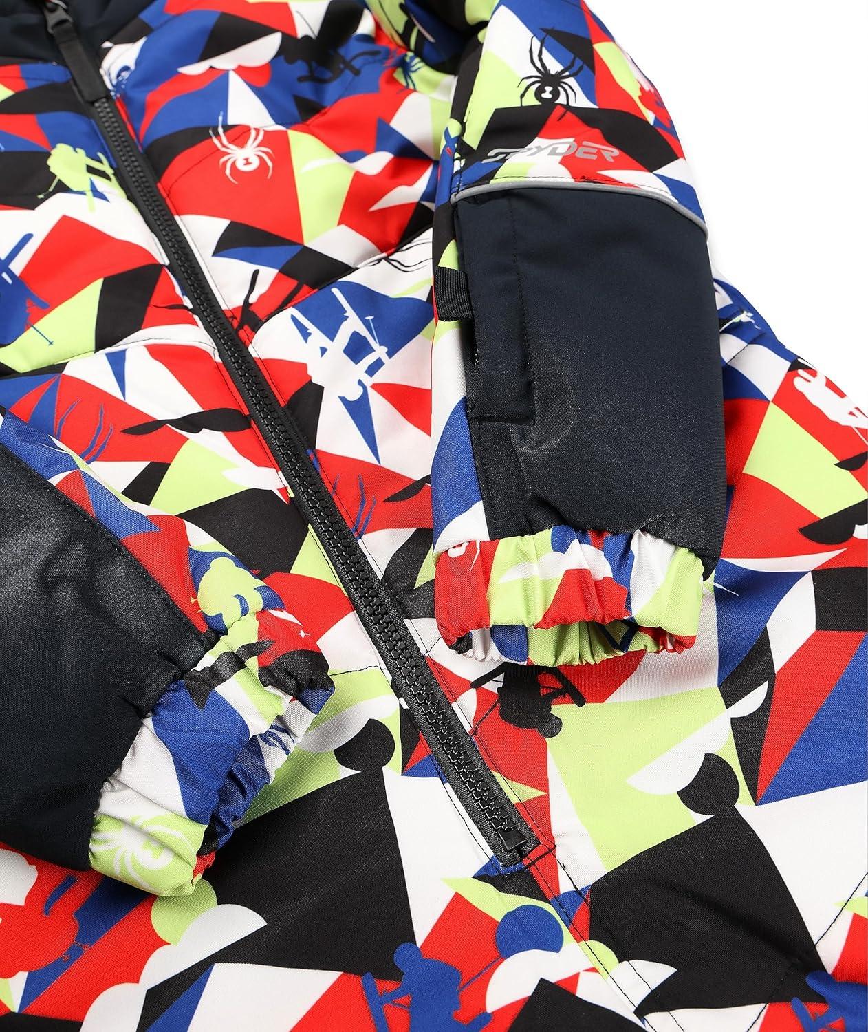 imageSpyder Boys Toddler Stevie Ski SnowsuitRed Combo