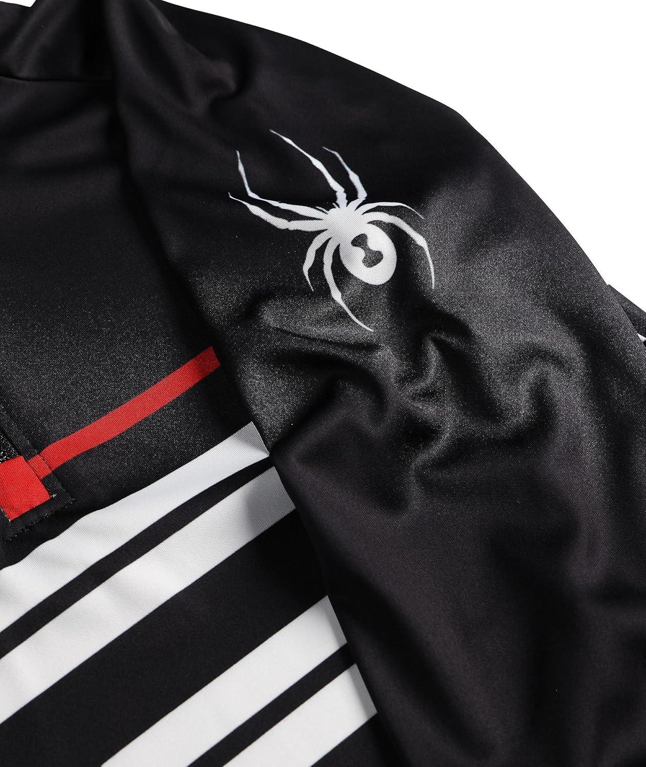 imageSpyder Boys Web Half Zip TNeckBlack