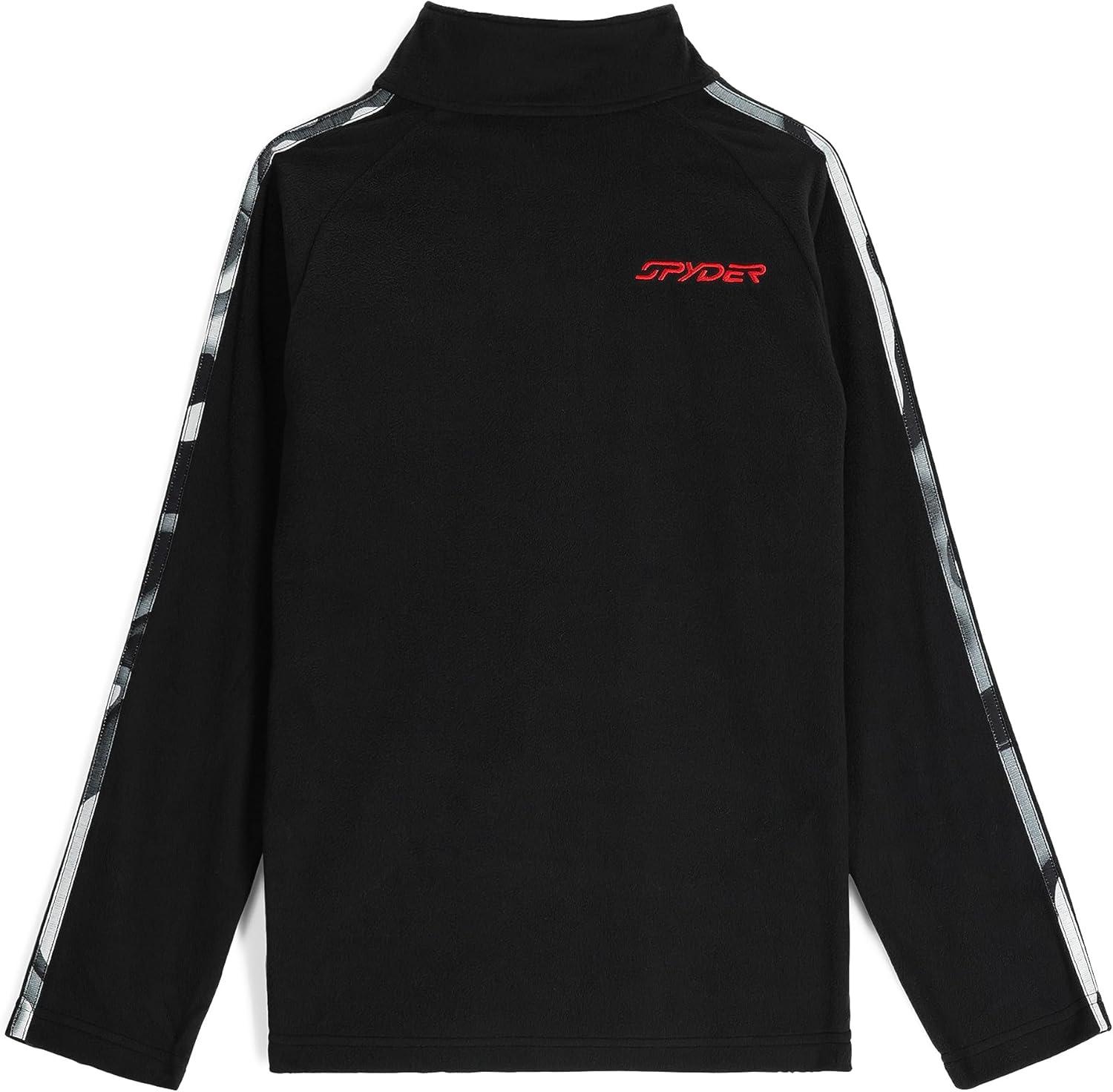 imageSpyder Kids Unisex Speed Half Zip Fleece JacketBlack