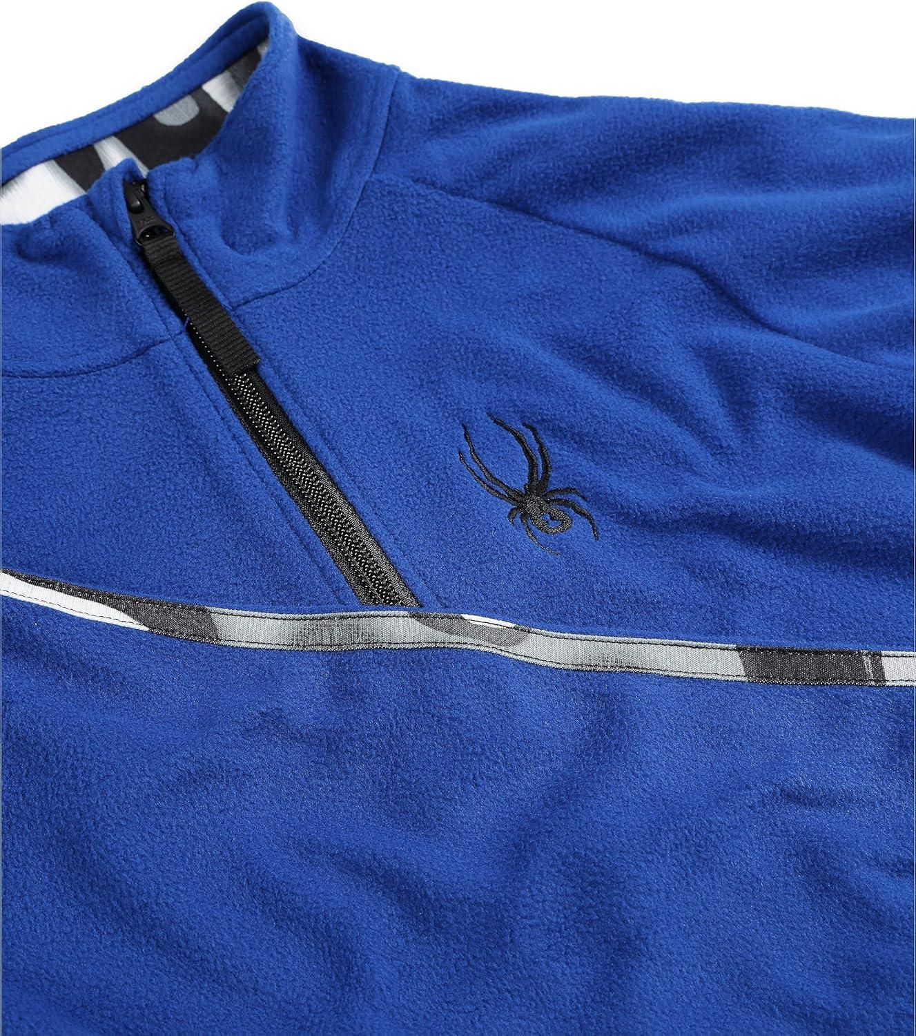 imageSpyder Kids Unisex Speed Half Zip Fleece JacketElectric Blue