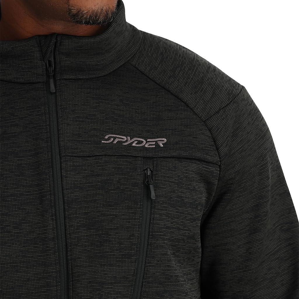imageSpyder Mens Encore Fleece Jacket Full ZipBlack