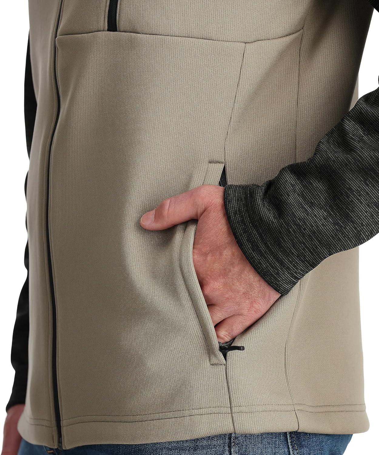 imageSpyder Mens Encore Fleece Jacket Full ZipDesert Taupe