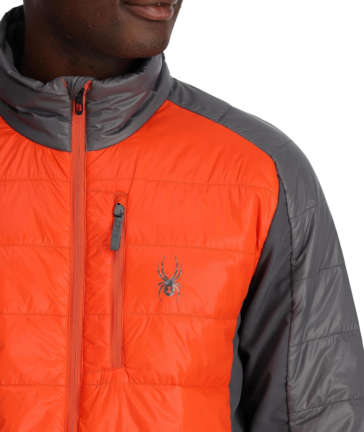 imageSpyder Mens Glissade Insulated JacketTwisted Orange